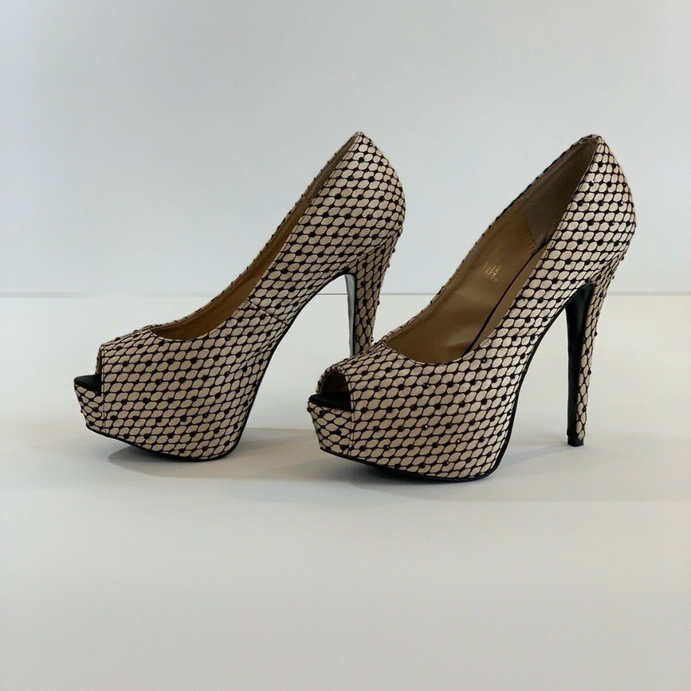 Steve Madden Red Carpet Size 10 Platform Open Toe - image 7